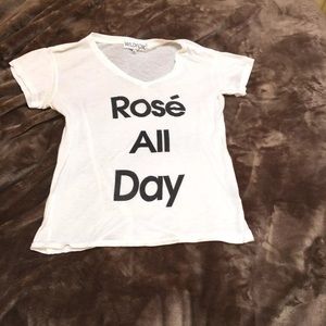 Rose all day wildfox tee